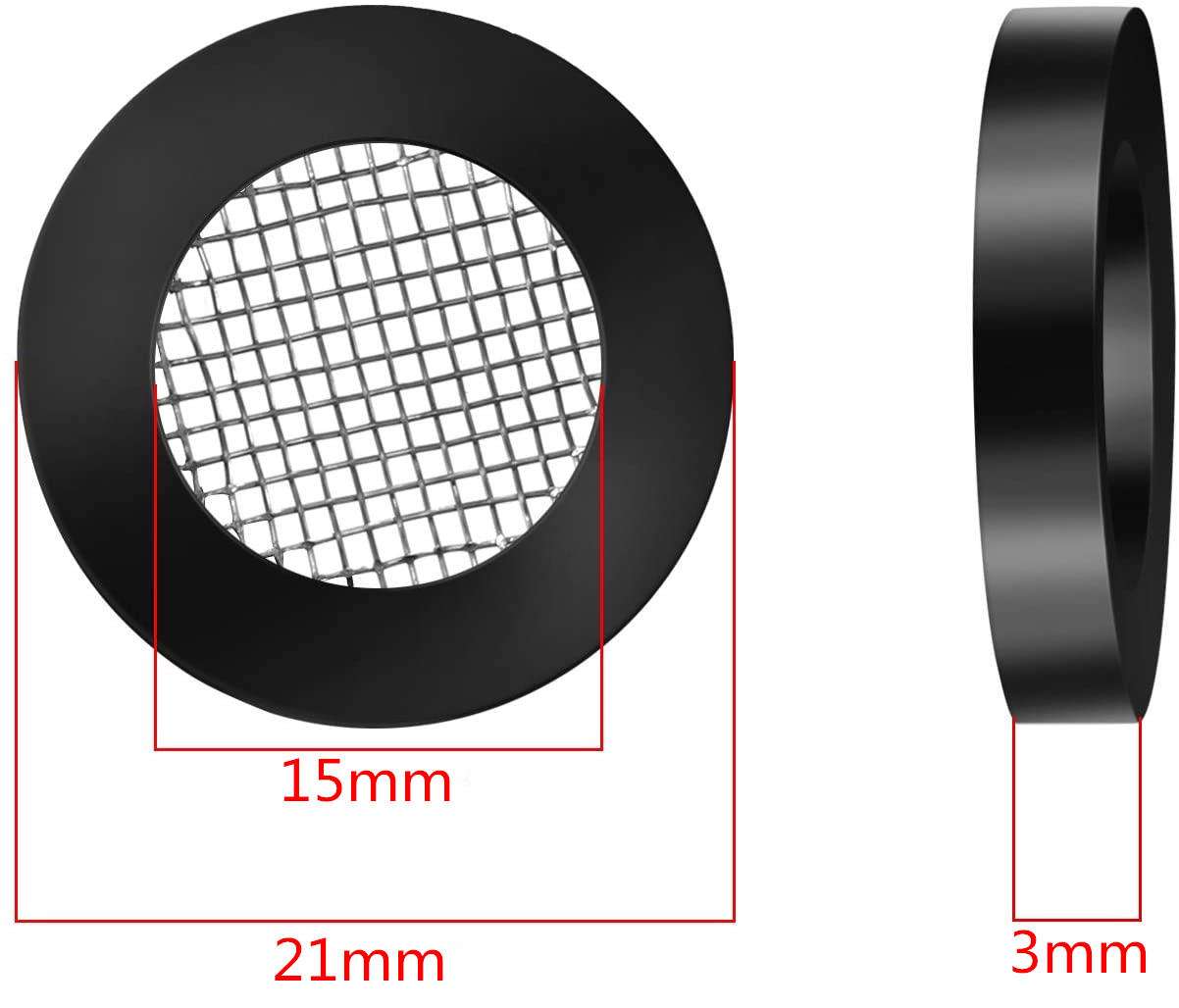 Rubber + stainless mesh gaskets 5