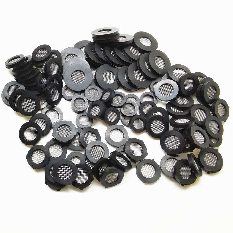Rubber + stainless mesh gaskets 8